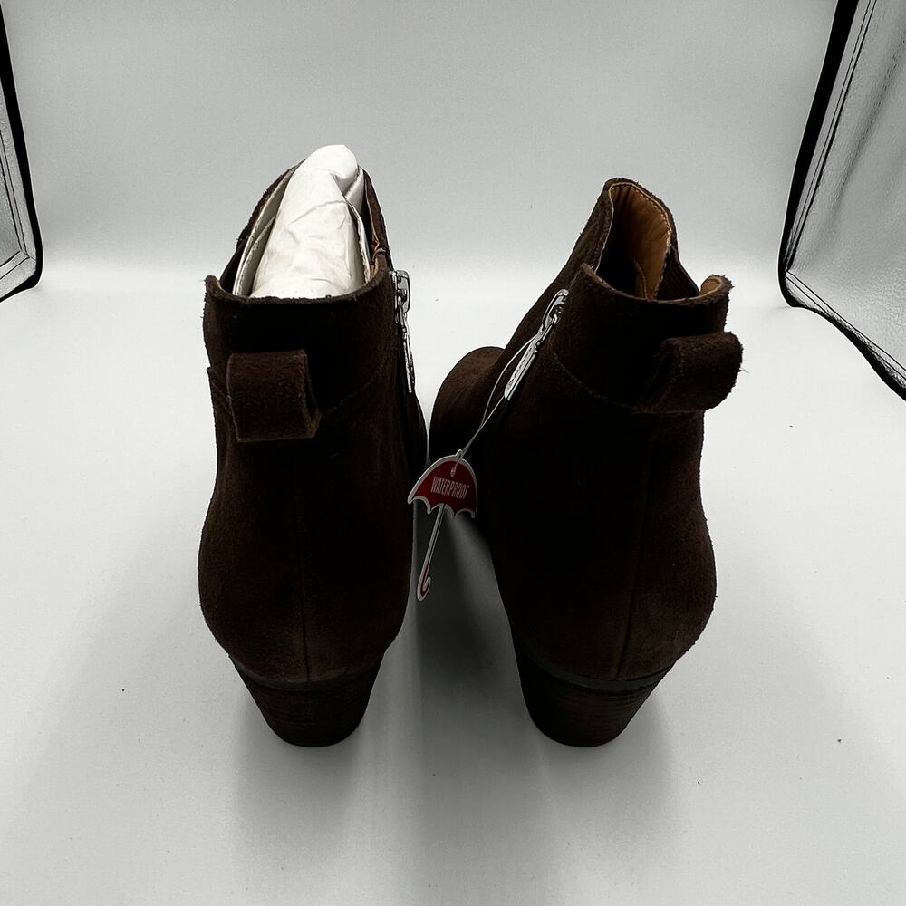 NWB Blondo Victory Waterproof Ankle Boots Brown Women's Size 7.5M - Picture 6 of 9